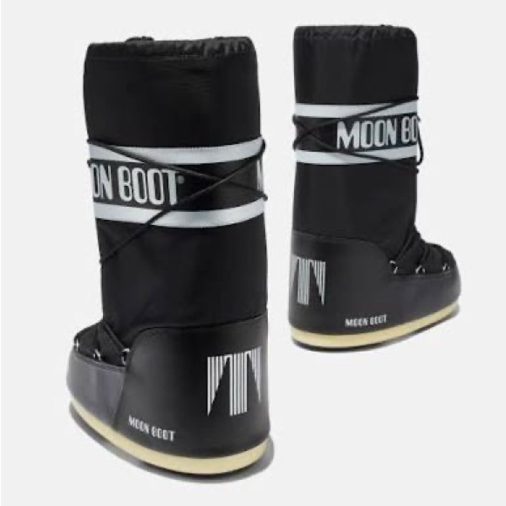 Moon Boot Black Winter & Rain Boots